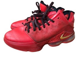 Size 11 Nike LeBron 19 Low Light University Crimson basketball red Sneakers - $45.93