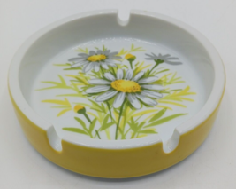 Vintage Fitz and Floyd Variations Daisies Ceramic Ashtray - £10.07 GBP