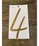 Park Lane Gold Metal Number 4 - €42,69 EUR
