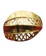 22 karat shining gold fashion jewels nugget ring size us 9 for great dau... - €739,03 EUR