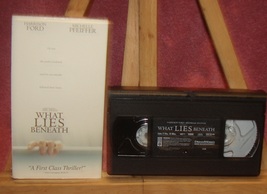 what lies beneath / vhs movie / horror - $147.90 MXN