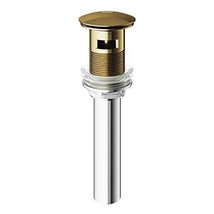 VIGO VG16002MG Pop-Up Bathroom Sink Drain with Overflow Gold Open Box - £26.47 GBP