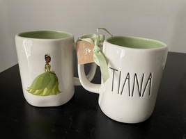 Rae Dunn Disney Princess Tiana Mug Double Sided - £27.93 GBP