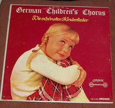 Vtg 33LP Record Album German Childrens Chorus Die Schönsten Kinderlieder Deutsch - £40.71 GBP