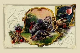 Thanksgiving Greetings - Art Print - £17.57 GBP+