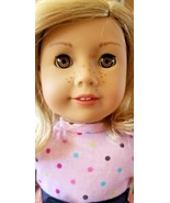 American Girl Doll 18” Blonde Hair Brown Eyes  - £36.43 GBP