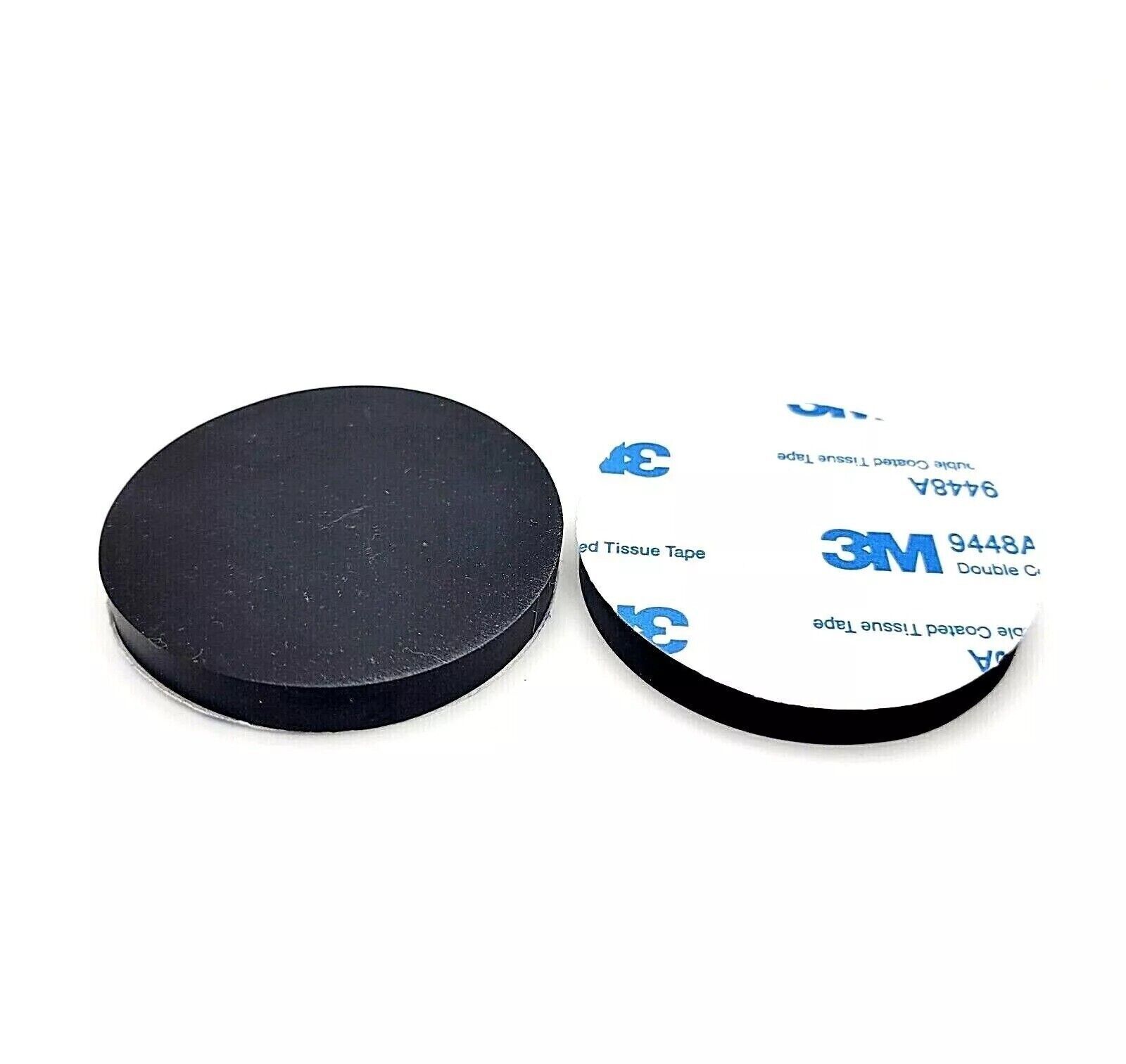 2&quot; Wide Round Rubber Stick on Feet Bumpers 1/4&quot; Thick Adhesive Back Pads... - $11.95