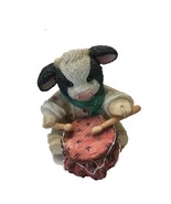 MARY RHYNER 1994 &quot;LITTLE DRUMHERD bOY&quot; CERAMIC ORNAMENT BY ENESCO CORP. - $213.94 MXN
