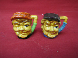 Vintage Japan Toby Mug Salt &amp; Pepper Shakers #6 - £15.25 GBP