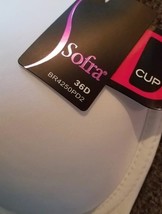 Sofra Brand ~ Women&#39;s Size 36D ~ Full Coverage ~ White in Color Bra - $20.00