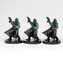 Star Wars Miniatures Rodian Black Sun Vigo 34mm 3 Figure Lot 2005 Univer... - $9.70