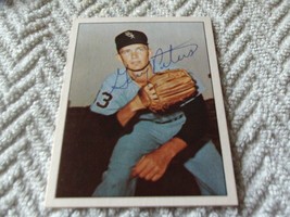 GARY  PETERS    HAND  SIGNED  AUTOGRAPHED    LIFETIME  STAT  CARD  TCMA ... - $19.99