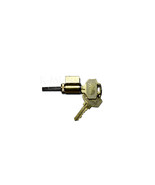 Pella Key Lock Cylinder &amp; 2 Keys For Hinged Patio Door - Black Faceplate - $52.95