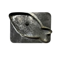Vintage Tin Fish Cookie Cutter 4&quot; w/ Handle - £8.96 GBP