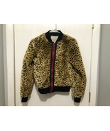 Rachel Rachel Roy Cheetah Print Faux Fur Jacket Women&#39;s SZ XS - €25,36 EUR