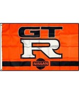 Nissan GTR Flag Orange 3X5 Ft Polyester Banner USA 90x150cm - €15,35 EUR