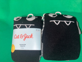 2 New In Packages: Pair Cat &amp; Jack Toddler Fashion Tights 4T-5T - £4.66 GBP