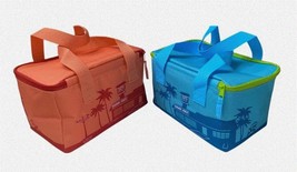 Trader Joe&#39;s Mini Insulated Tote Bag  Limited Edition Pastel Teal &amp; Pea... - $48.99