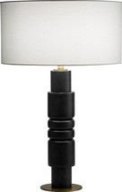 Table Lamp Cyan Design Dubois Transitional Drum Shade 1-Light Black White - £1,070.33 GBP