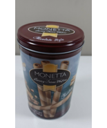 monetta wafers 6 1/2 x 4 inch tin empty - £3.71 GBP