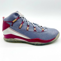 Jordan Prime Flight (GS) Gray Hyper Fuchsia Kids Basketball Sneakers 616... - $64.95