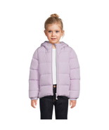 Swiss Tech Girls Heavyweight Puffer Coat, Size S (6-6X) Color Lavender - $723.10 MXN