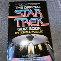 The Official Star Trek Quiz Book Mitchell Maglio 1985 Used No Writing - £9.54 GBP