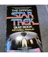The Official Star Trek Quiz Book Mitchell Maglio 1985 Used No Writing - $218.31 MXN