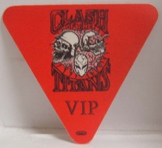 MEGADETH / SLAYER / TESTAMENT - ORIGINAL CONCERT TOUR CLOTH BACKSTAGE PASS - £9.07 GBP