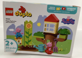 Lego Duplo 10431 Peppa Pig Garden &amp; Tree House Preschool First Building ... - $24.70