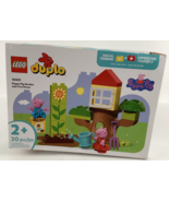 Lego Duplo 10431 Peppa Pig Garden &amp; Tree House Preschool First Building ... - $33.55 CAD