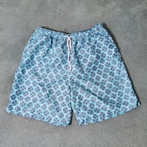 Peter Millar Seaside Collection Mens Large Lined Swim Trunks Blue Dragon... - £27.05 GBP