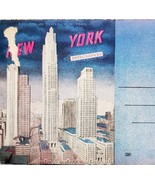 New York City Skyscrapers Folio Colortone Prints Lot Of 10 Topographic P... - $760.08 MXN