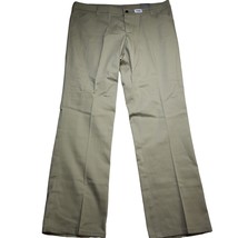 Dickies Pants Womens 18R Khaki Stretch Twill Relaxed Fit Chino Casual - £22.89 GBP