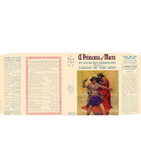 Burroughs, Edgar Rice A PRINCESS OF MARS facsimile jacket for 1st Grosse... - £17.70 GBP