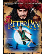 Peter Pan LIve Children&#39;s and Families Movie DVD with Featured Songs - £7.95 GBP