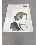 Star Wars Animator Tom Hodges Original Sketch Signed Obi Wan Kenobi COA KG - €97,75 EUR