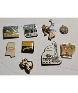 Vintage Lapel Pin Badge USA City Souvenir Travel Memorabilia Collection ... - $16.00