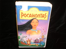 VHS Disney&#39;s Pocahontas 1995 Mel Gibson, Linda Hunt, Christian Bale,Irene Bedard - £5.46 GBP