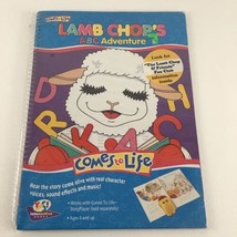 Comes To Life Interactive Book Lamb Chop&#39;s ABC Adventure Vintage 1990&#39;s NEW - £23.63 GBP