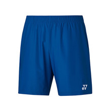 Yonex Men&#39;s Badminton Woven Pants Shorts Morocco Blue Racquet NWT 219PH001M - £30.37 GBP