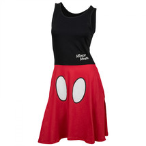 Disney Mickey Mouse Junior&#39;s Cosplay Dress Multi-Color - £23.71 GBP