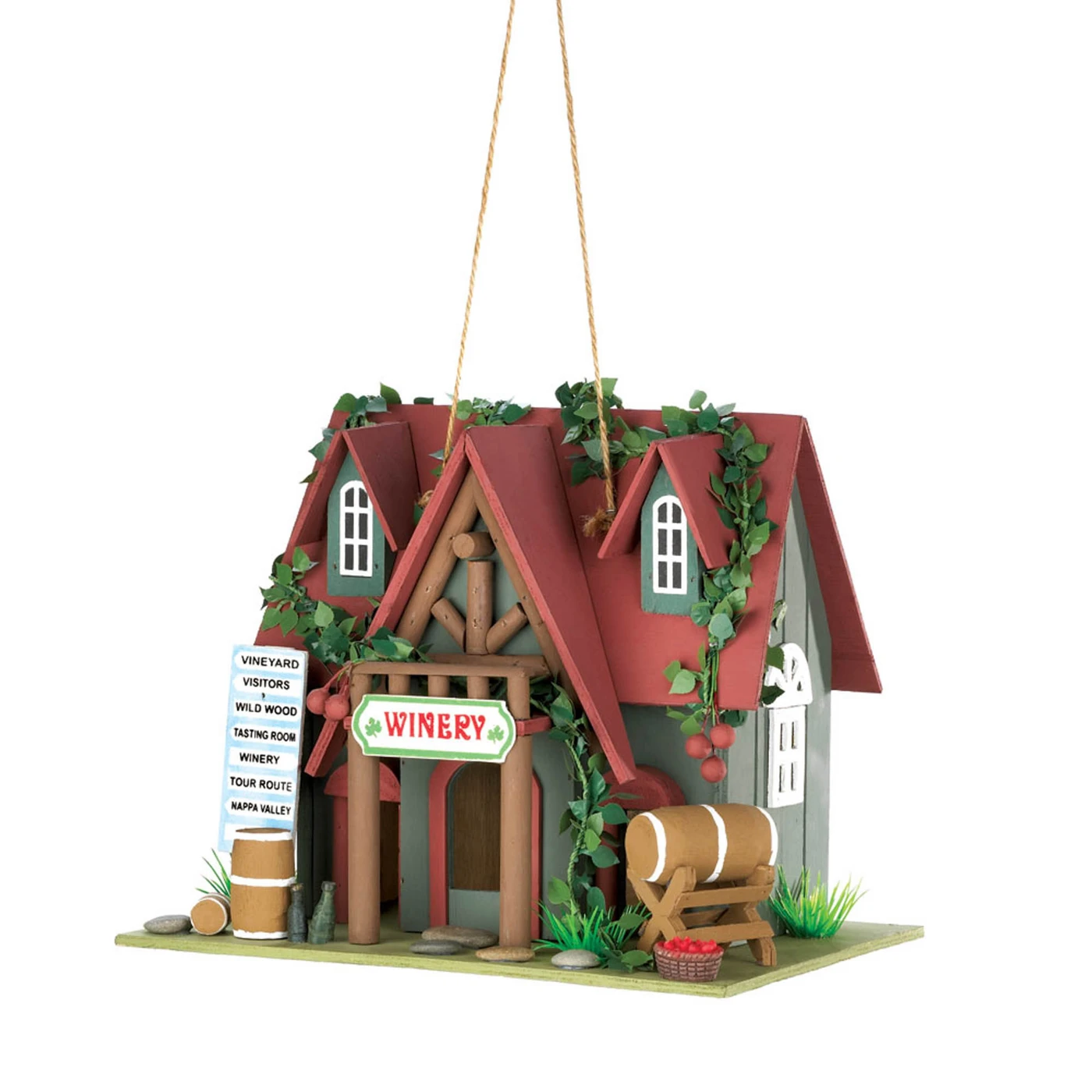 Cottage Winery Birdhouse - $32.17 CAD