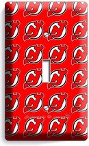 New Jersey Devils Hockey Team 1 Gang Light Switch Wall Plate Sport Room Hd Decor - £9.58 GBP