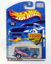 Hot Wheels Anglia Panel #143 Blue Die-Cast Car 2002 - £1.77 GBP