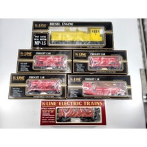 K-Line O O27 Gauge Magma Arizona and North &amp; Western LOT of 6 NIB and NOB Train - $369.33