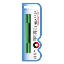 Sheaffer Skrip Fountain Pen Ink Cartridges (5 Per Card) - Green - $21.04