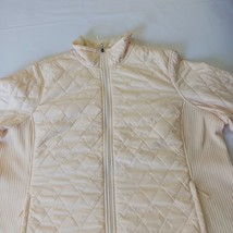 L.L.Bean Women’s Size 2X Reg Light Peach Full Zip Quilted Jacket Pockets 295900 image 11