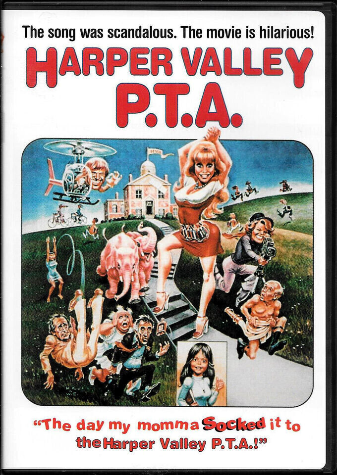 HARPER VALLEY PTA P.T.A. - 1978 Barbara Eden Comedy Based on the Song, New Dvd! - $10.88