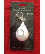 SAFESOUND Personal Emergency Key Alarm 125DB Loud Siren Safe Sound New Sealed - $12.86